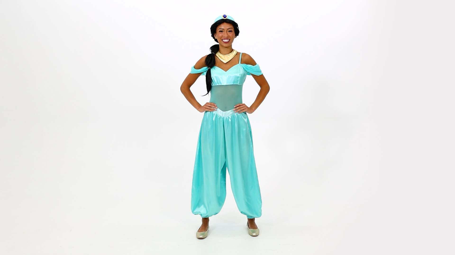 FUN4698AD Women's Disney Aladdin Princess Jasmine Costume